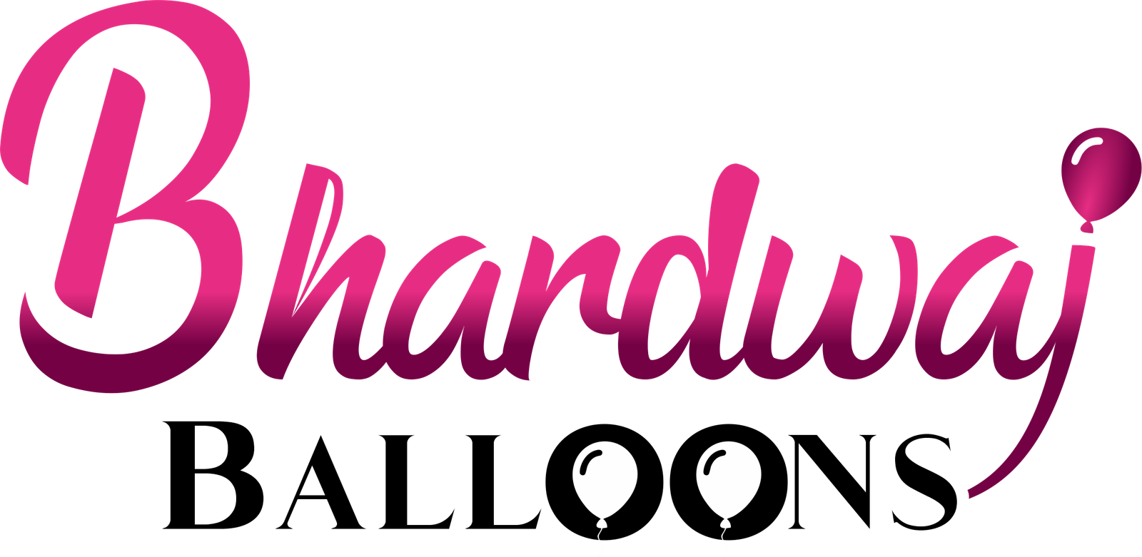 Bhardwaj Balloons logo – balloon and flower decoration in Indirapuram, Ghaziabad
